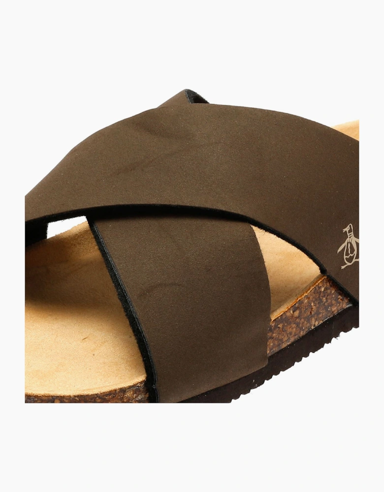 Penguin Pack Men's Brown Sandals