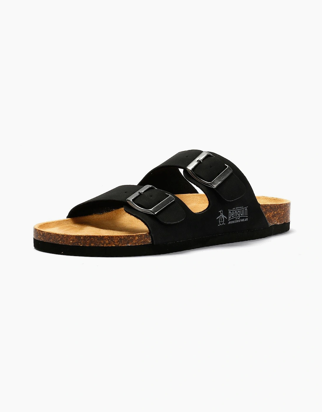 Penguin Port 2 Women's Black Sandals