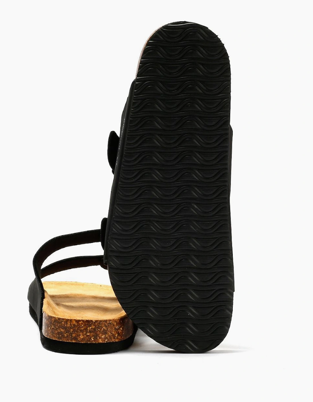 Penguin Port 2 Women's Black Sandals