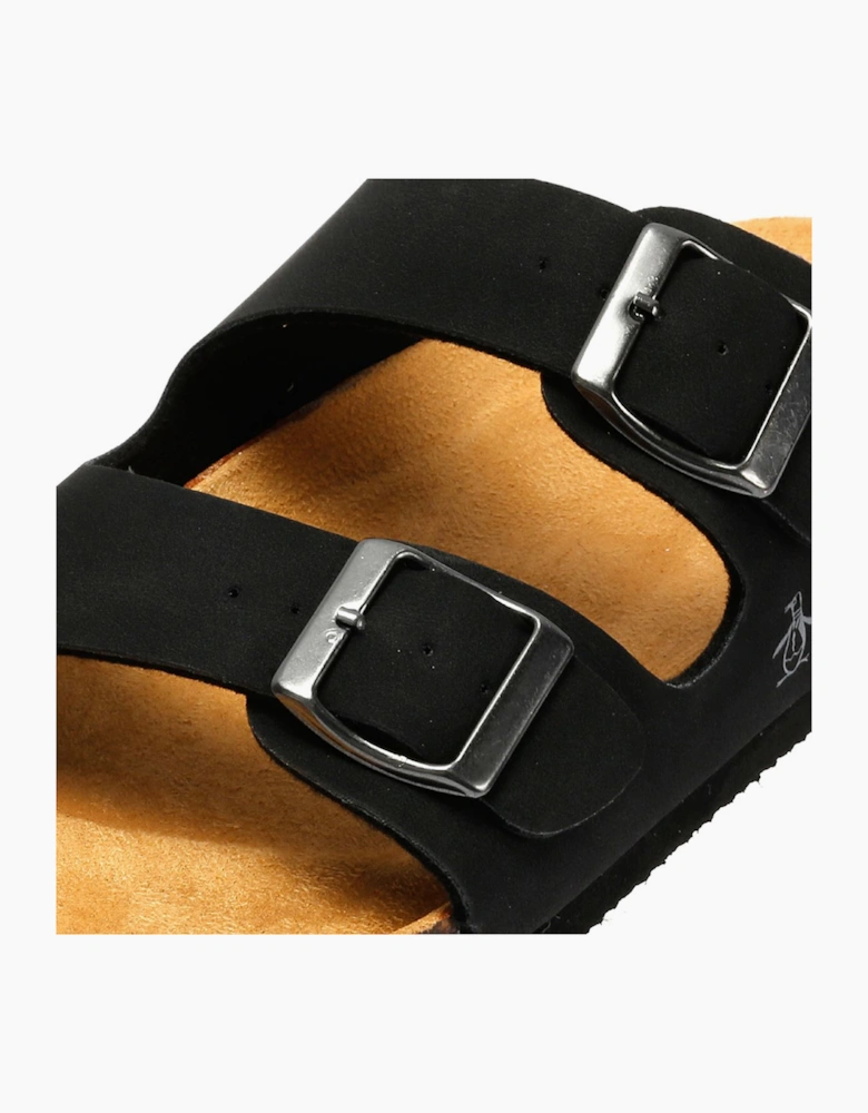 Penguin Port 2 Women's Black Sandals