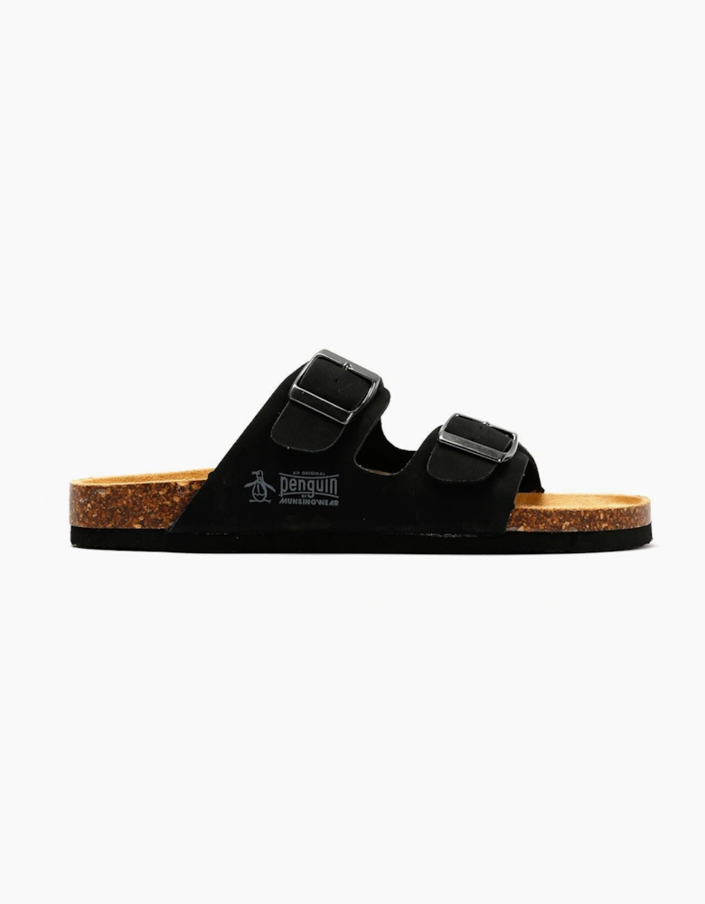 Penguin Port 2 Women's Black Sandals