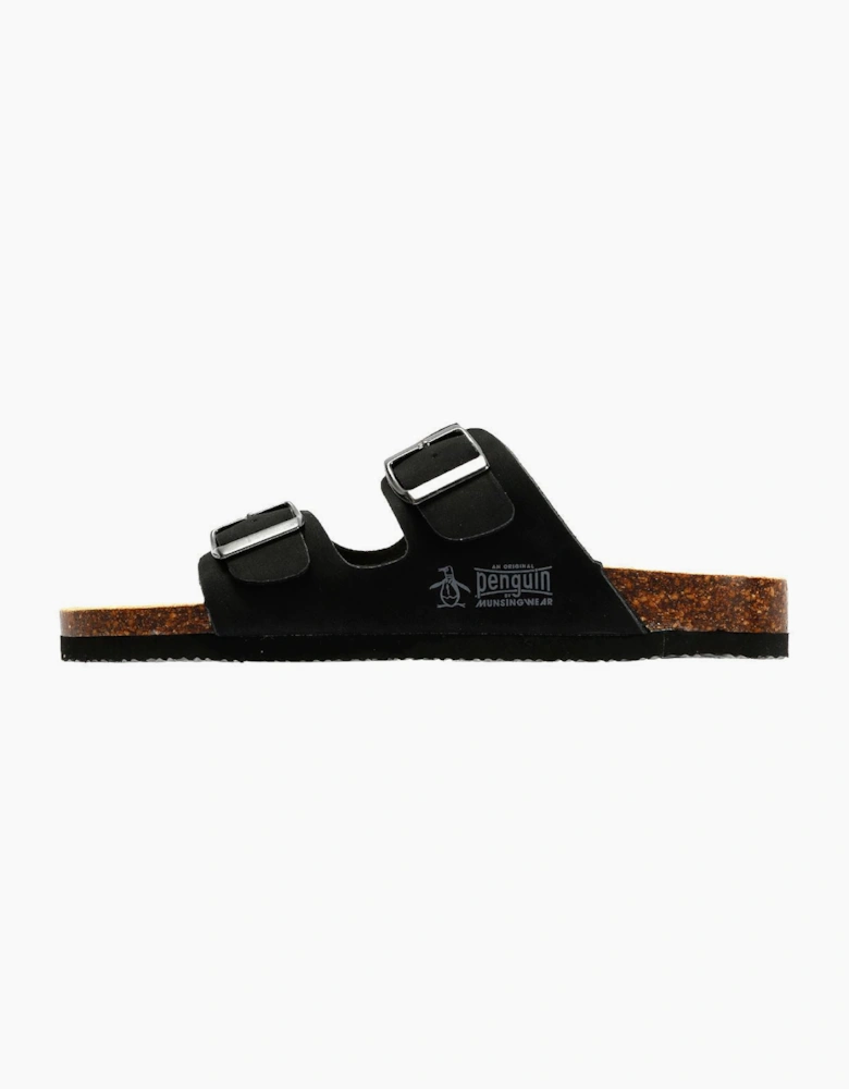 Penguin Port 2 Women's Black Sandals