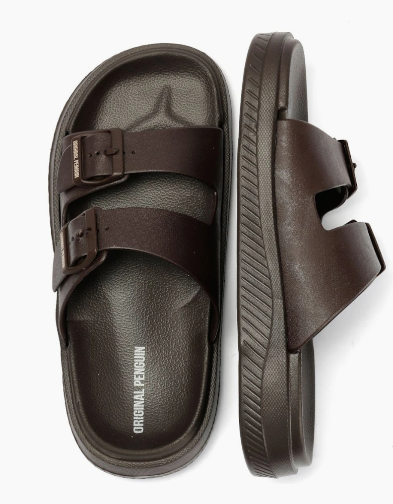 Penguin Playa Men's Chocolate Sandals