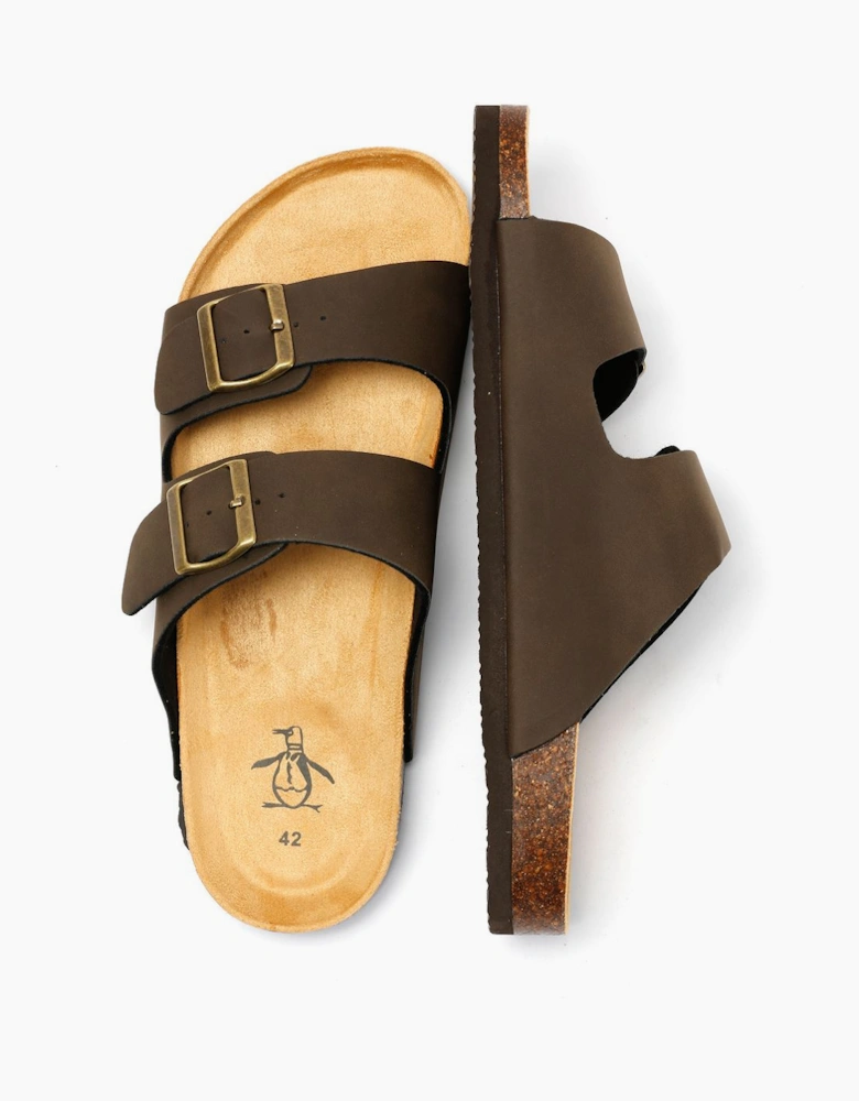 Penguin Port 2 Men's Brown Sandals