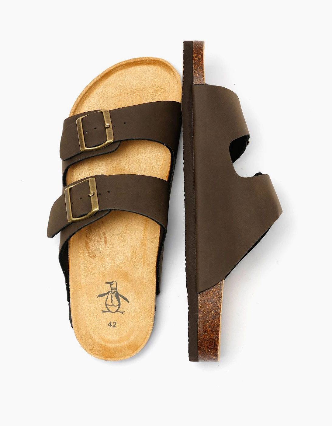 Penguin Port 2 Men's Brown Sandals