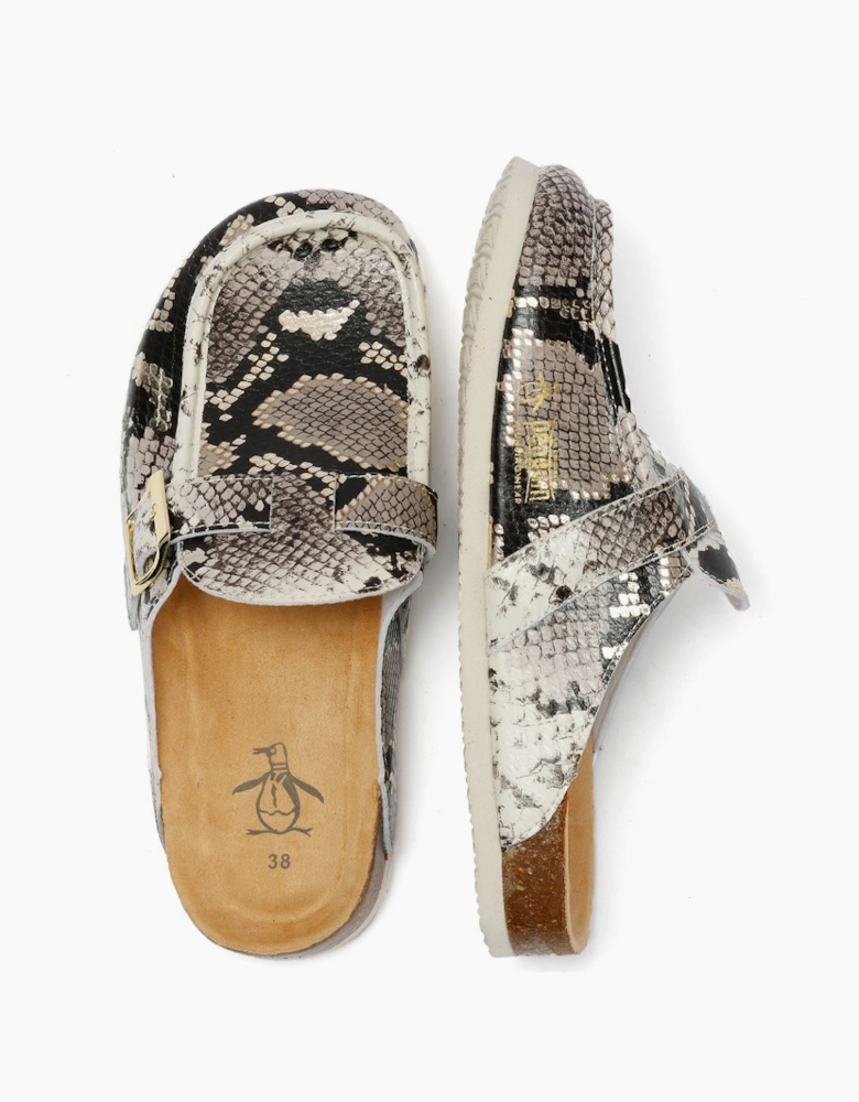 Penguin Preema Women's Snake Clogs