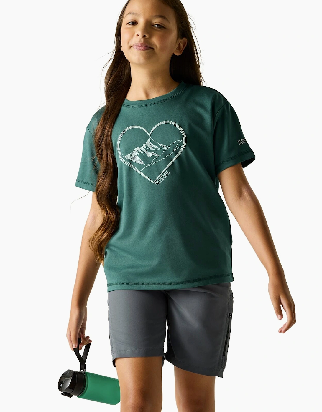 Regatta Kids Aria Short Sleeve T-Shirt, 2 of 1