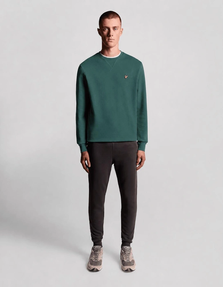 Cotton Crew Neck Sweatshirt