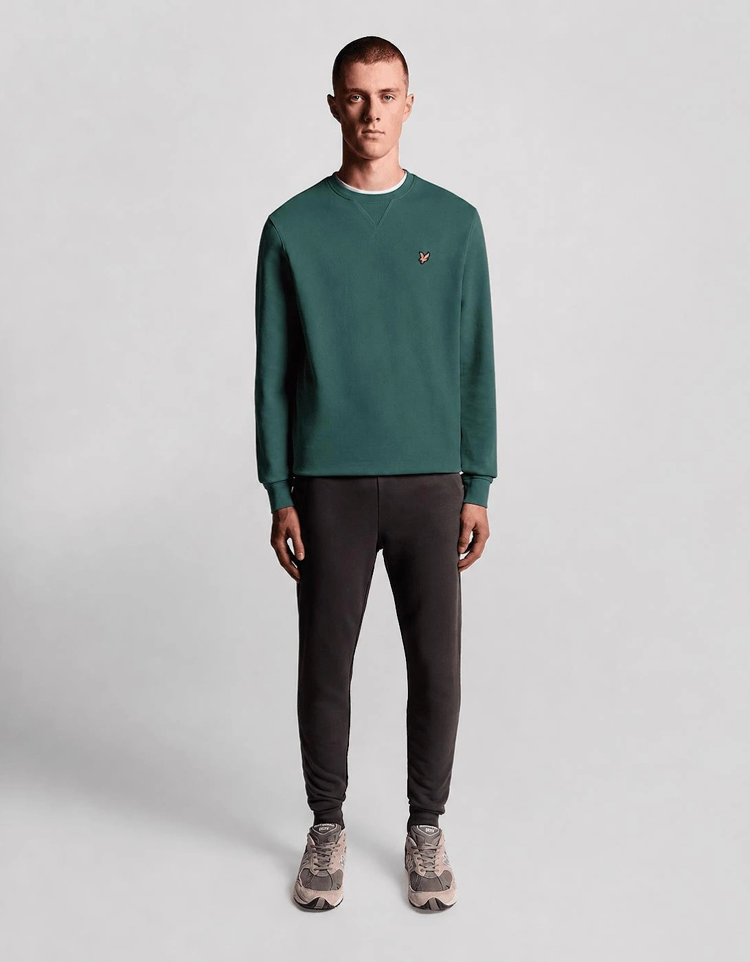 Cotton Crew Neck Sweatshirt
