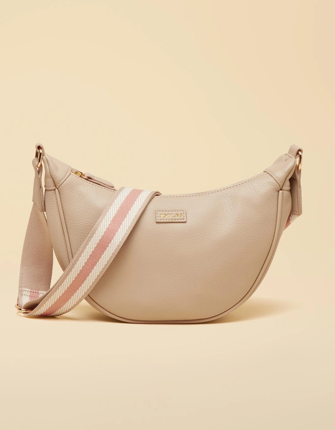 Joules Women's Cream Jade Moon Crossbody Bag Neutral