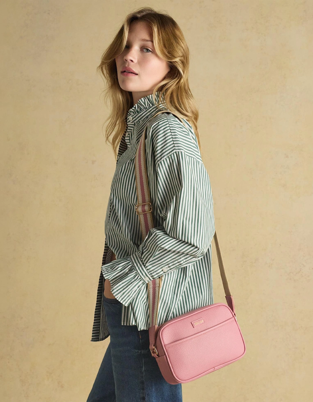 Joules TRENT Womens Crossbody Bag Pink