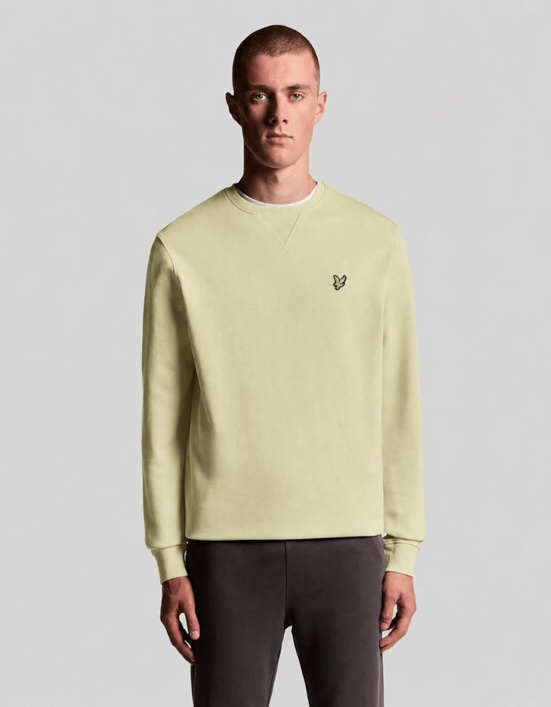 Cotton Crew Neck Sweatshirt
