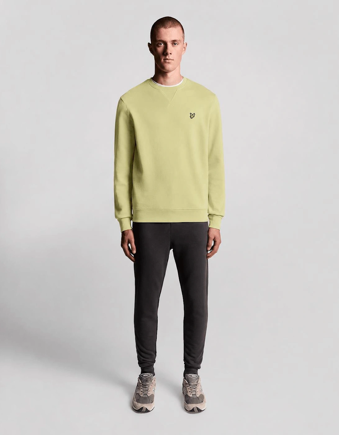 Cotton Crew Neck Sweatshirt