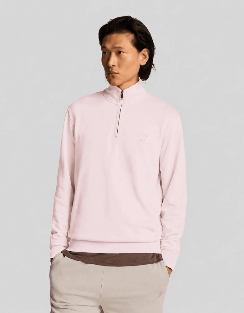Superfine Cotton 1/4 Zip Sweatshirt