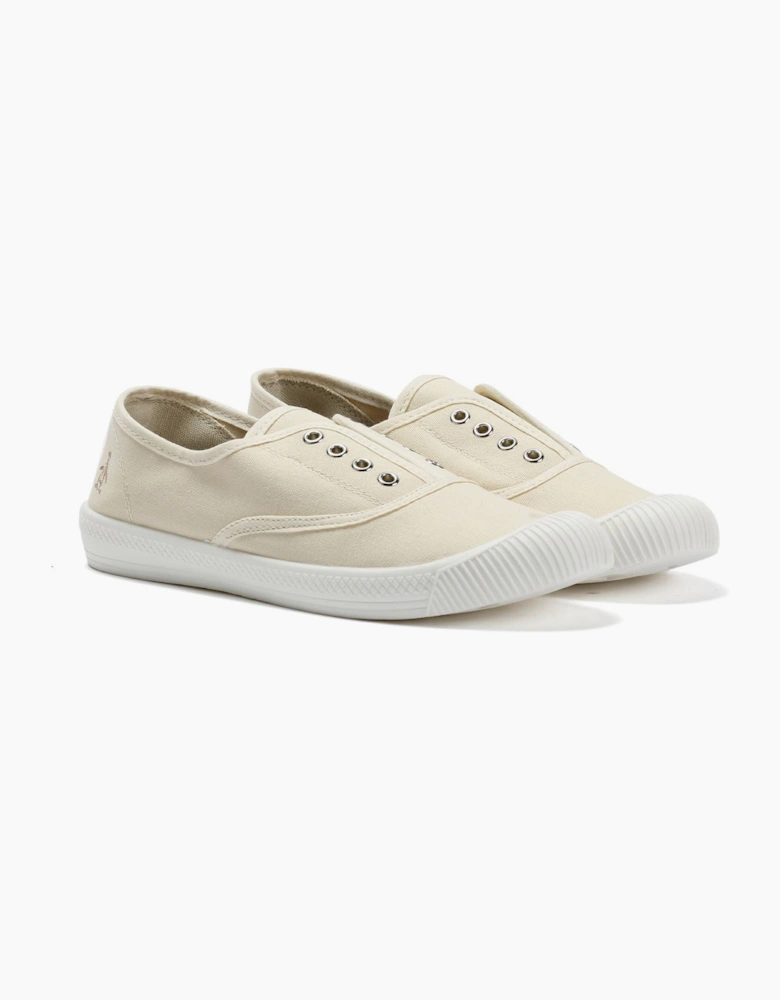 Penguin Anita Canvas Women's Off White Pumps