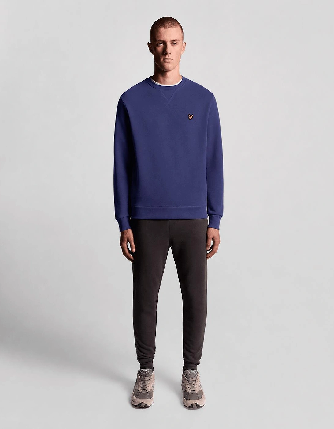 Cotton Crew Neck Sweatshirt