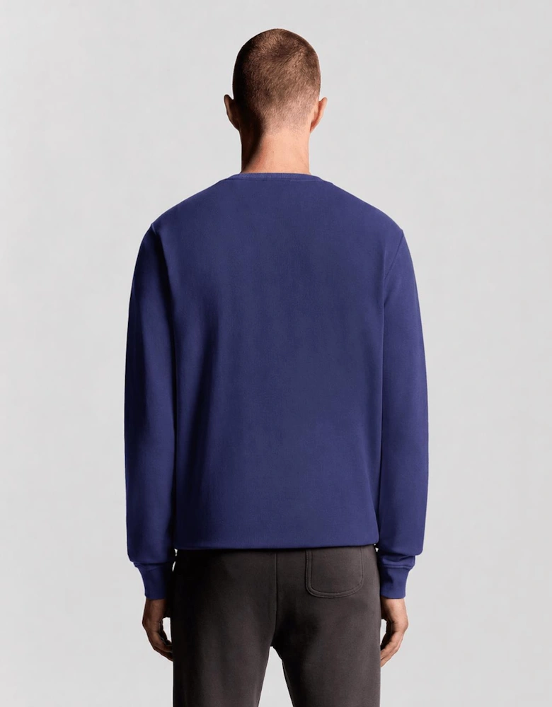 Cotton Crew Neck Sweatshirt