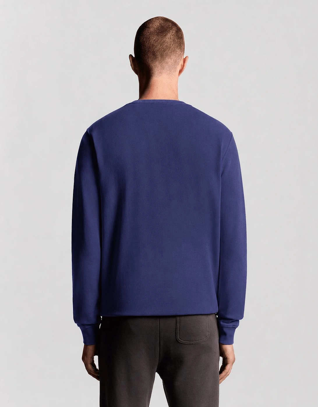 Cotton Crew Neck Sweatshirt