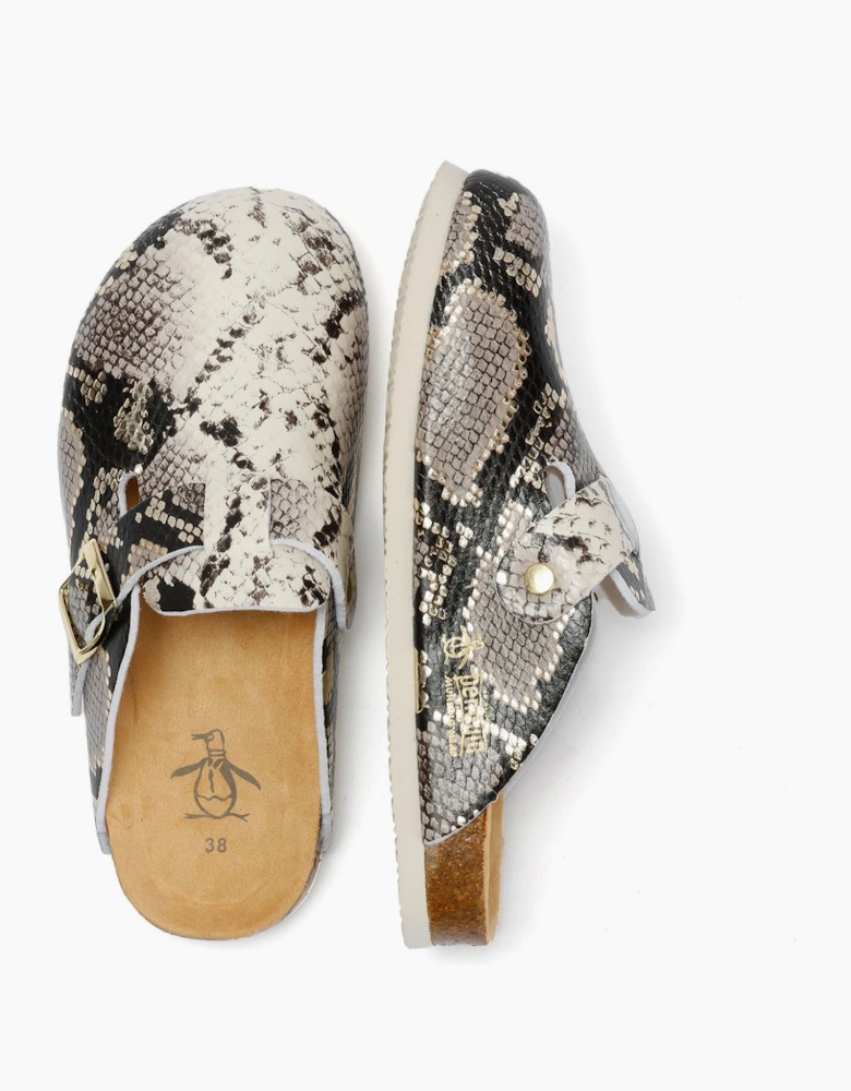 Penguin Poppy Women's Snake Mules