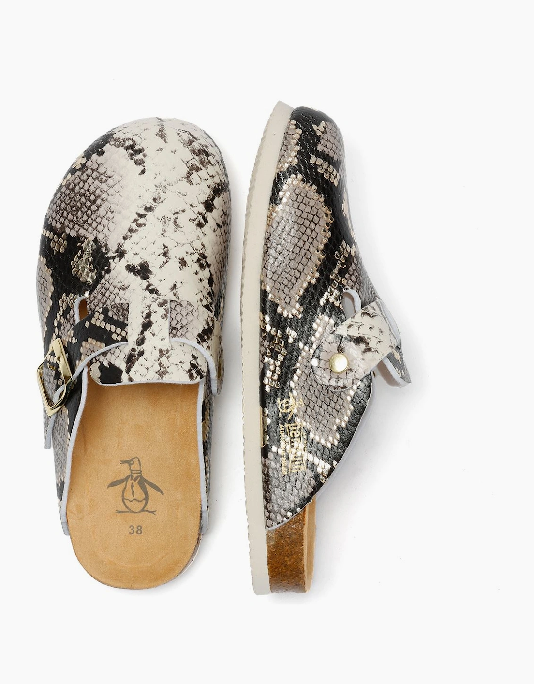Penguin Poppy Women's Snake Mules