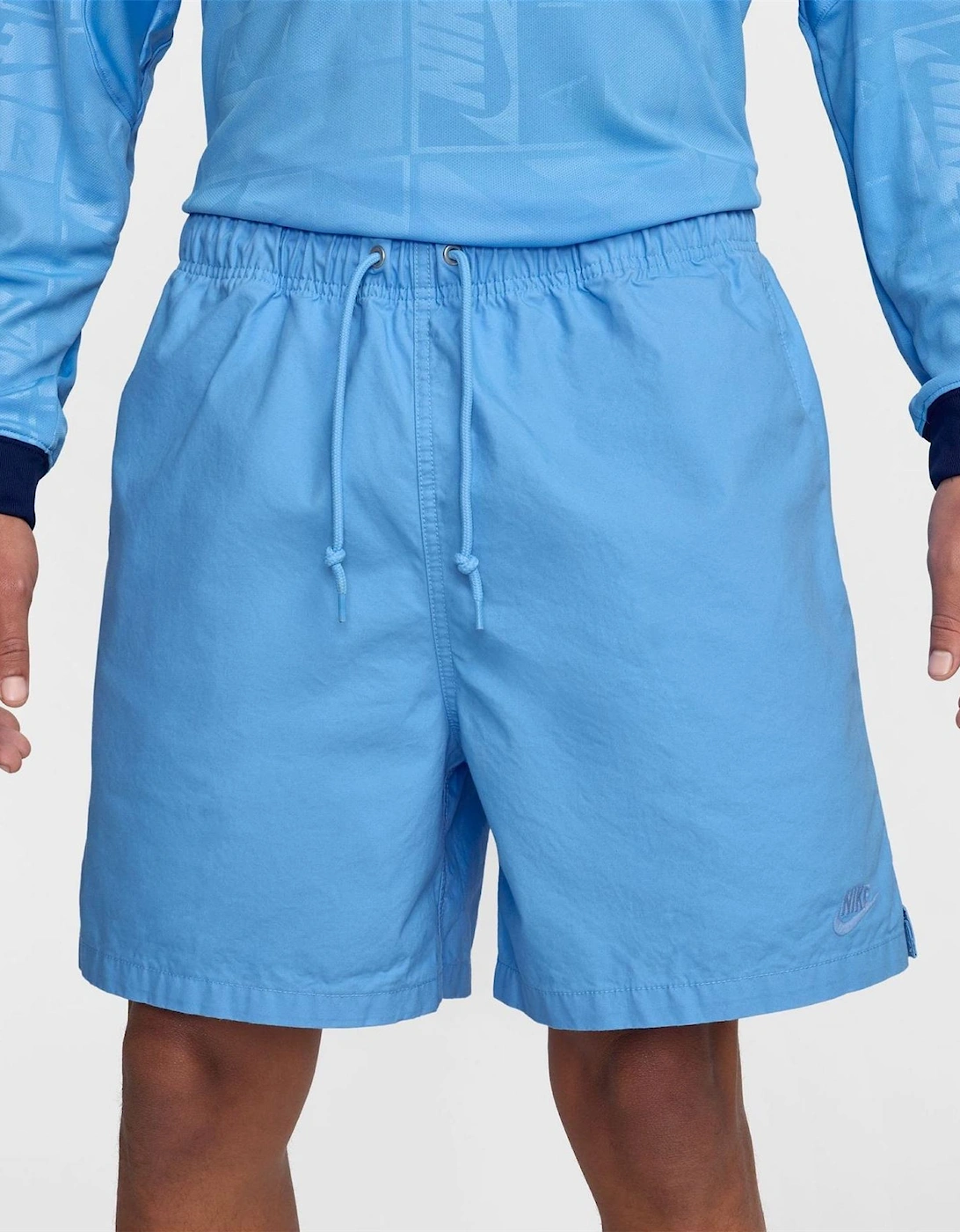 Flow Solid Athletic Shorts with Elasticated Waistband, 7 of 6