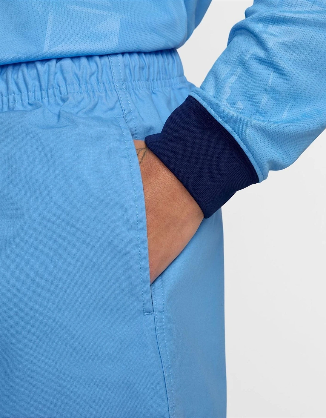 Flow Solid Athletic Shorts with Elasticated Waistband