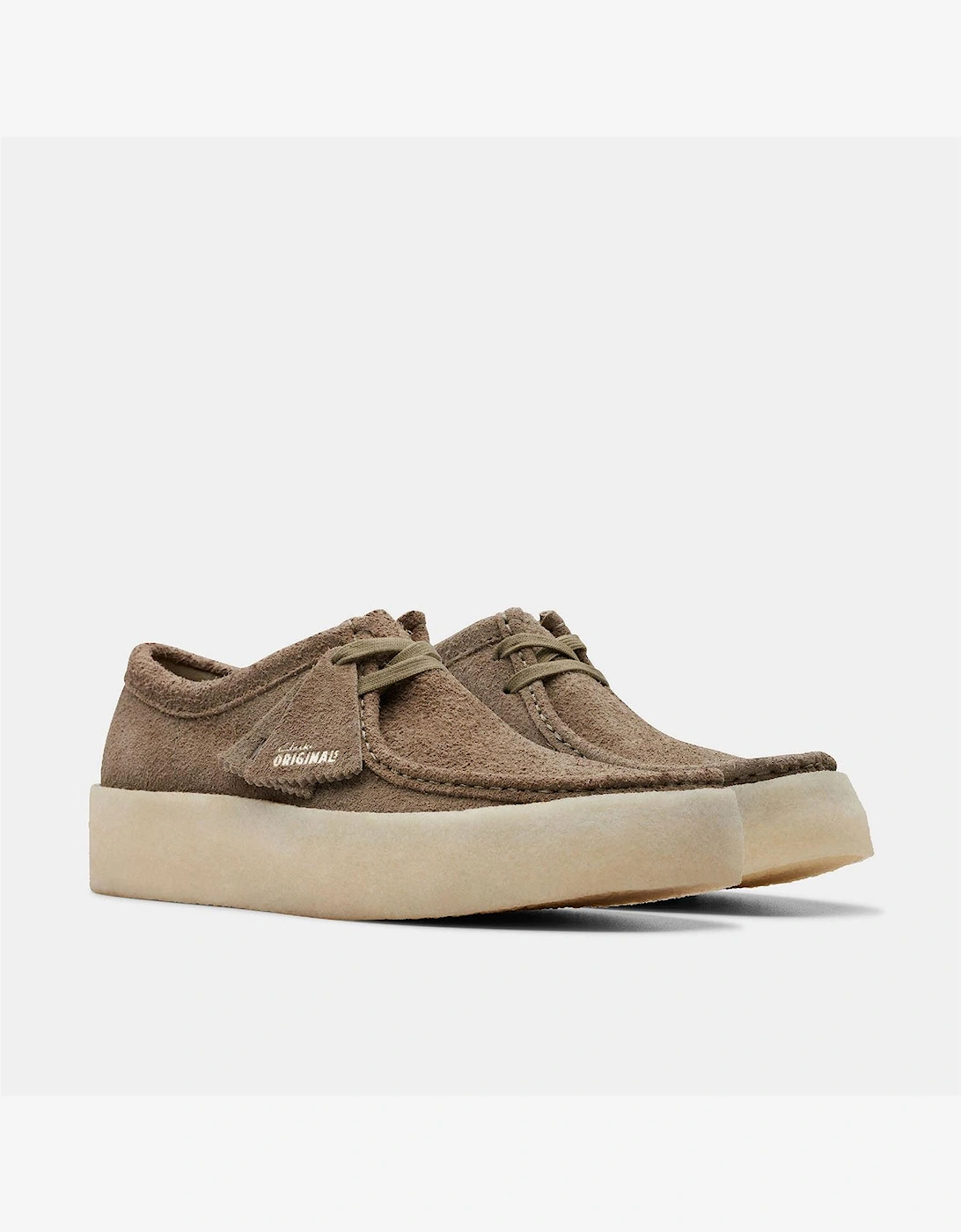 Wallabee Cup Moc Toe Lace Up Moccasins