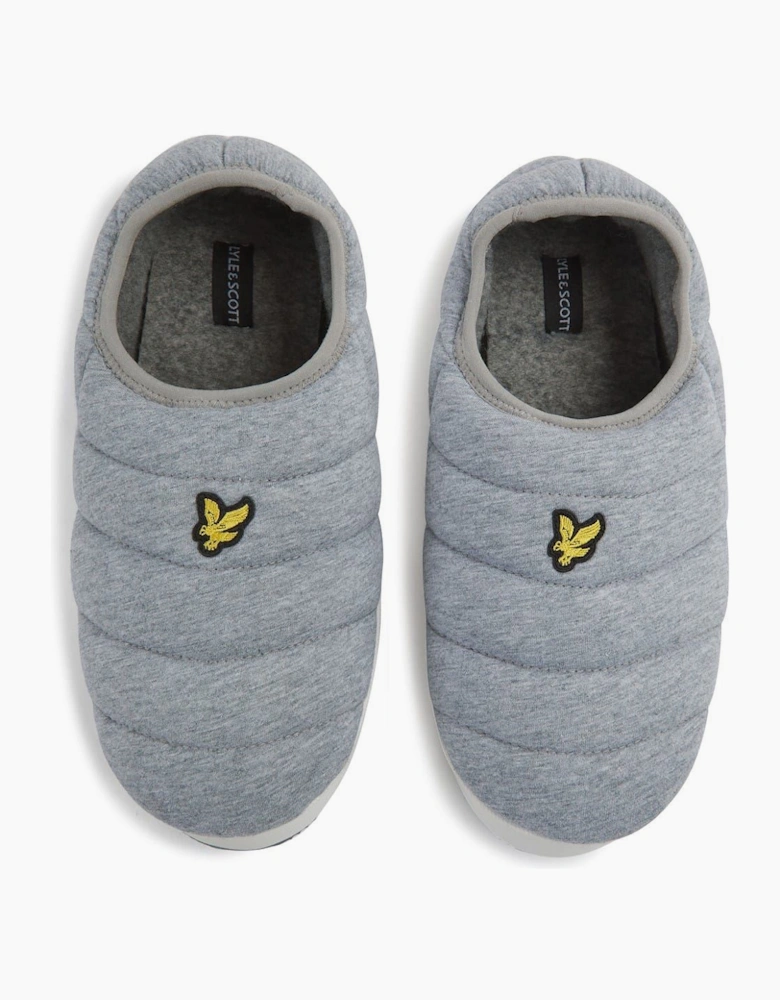 Padded Textured Moccasin Slippers