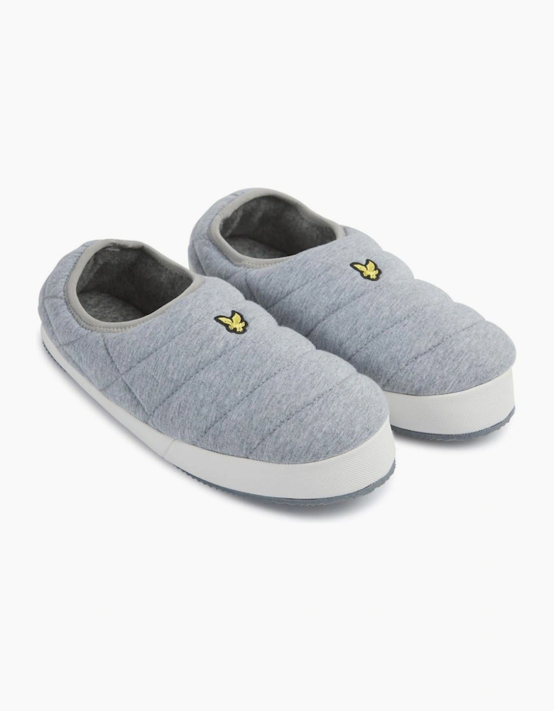 Padded Textured Moccasin Slippers