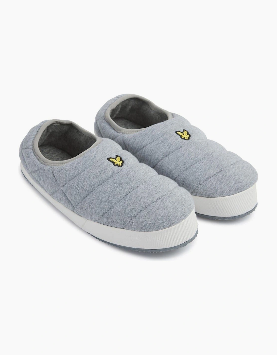 Padded Textured Moccasin Slippers
