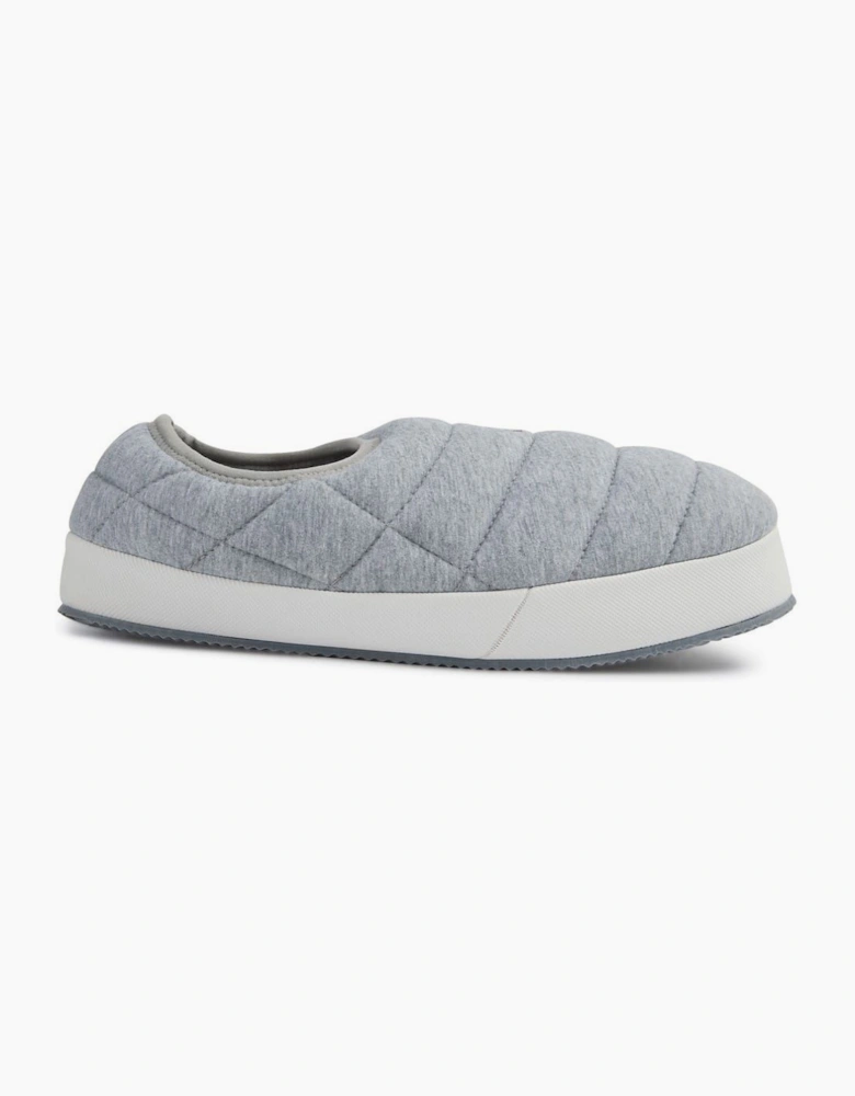 Padded Textured Moccasin Slippers