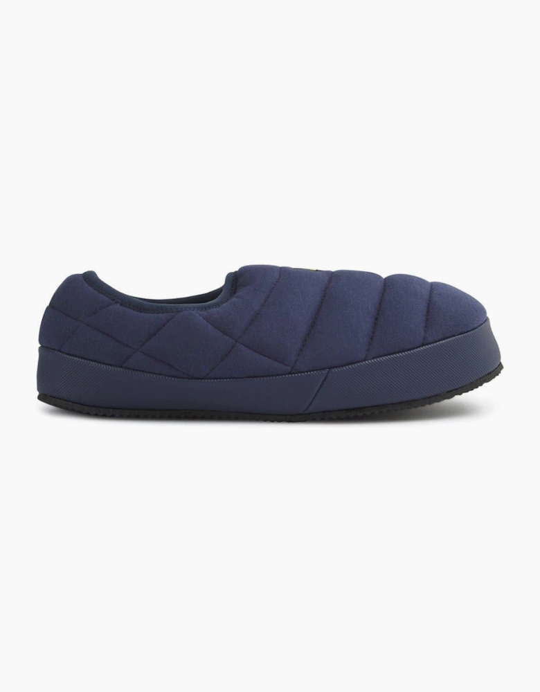 Padded Textured Moccasin Slippers