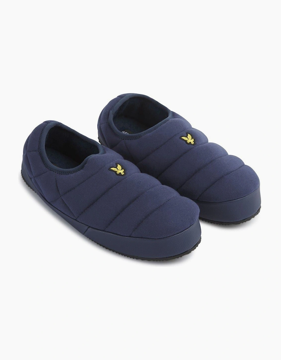 Padded Textured Moccasin Slippers