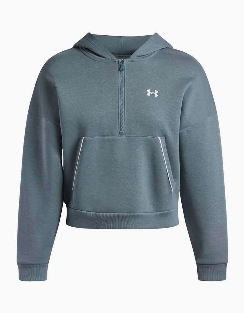 UA Rival Relaxed Fit Drop Shoulder Hooded Neck Sweatshirt