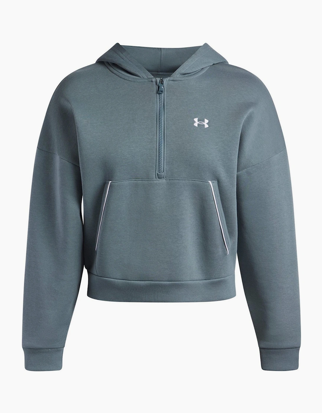 UA Rival Relaxed Fit Drop Shoulder Hooded Neck Sweatshirt, 5 of 4