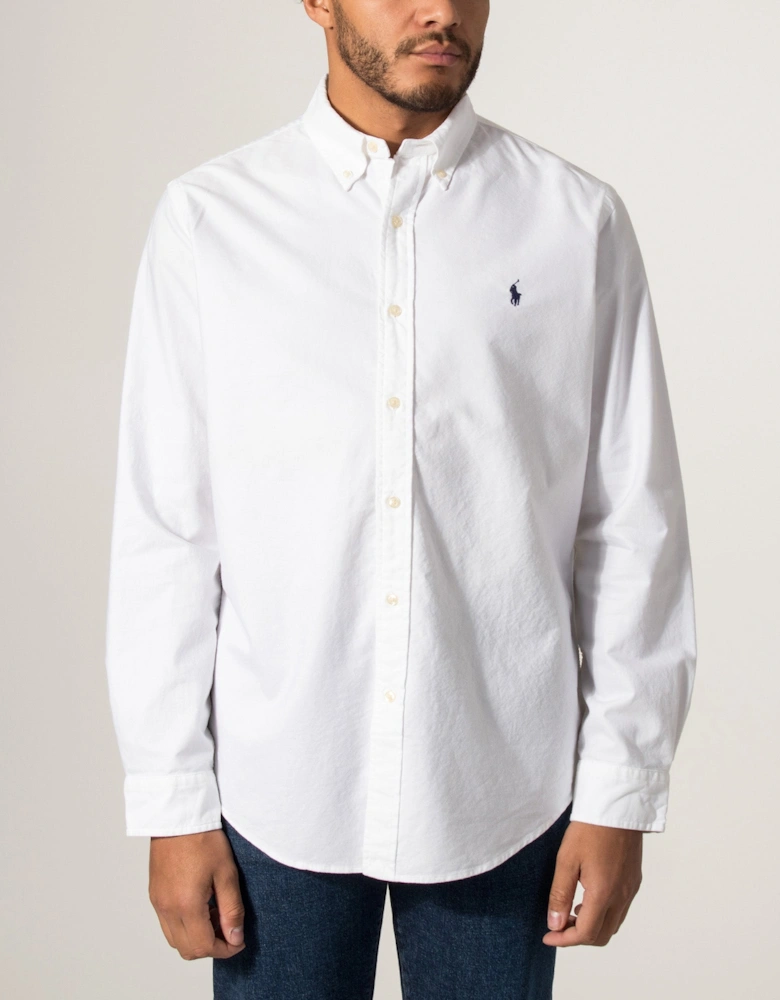 Custom Fit Garment Dyed Oxford Shirt