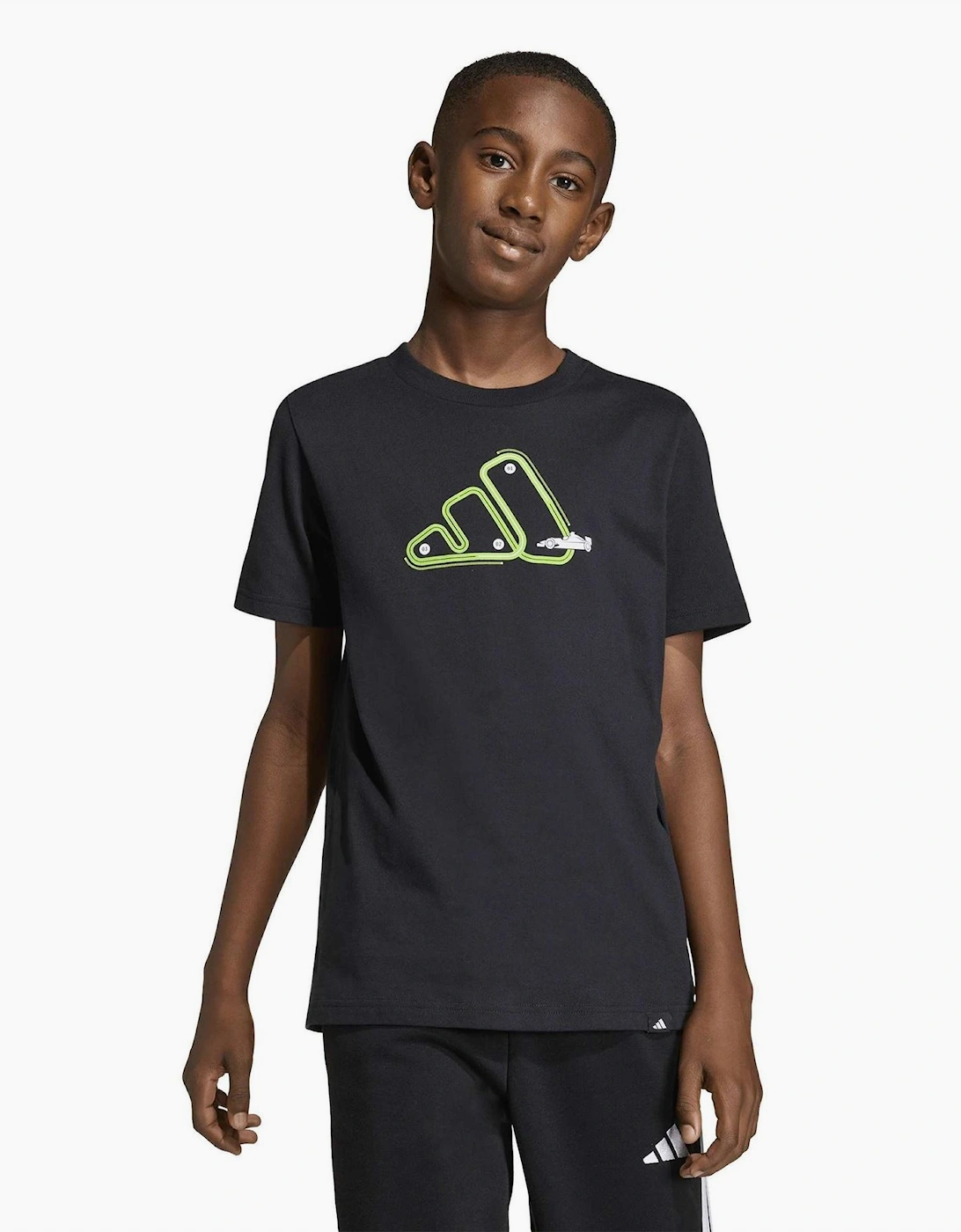 Text Graphic Crew Neck Short Sleeve T-Shirt