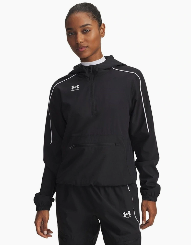 Challenger Quarter Zip Hooded Anorak Jackets