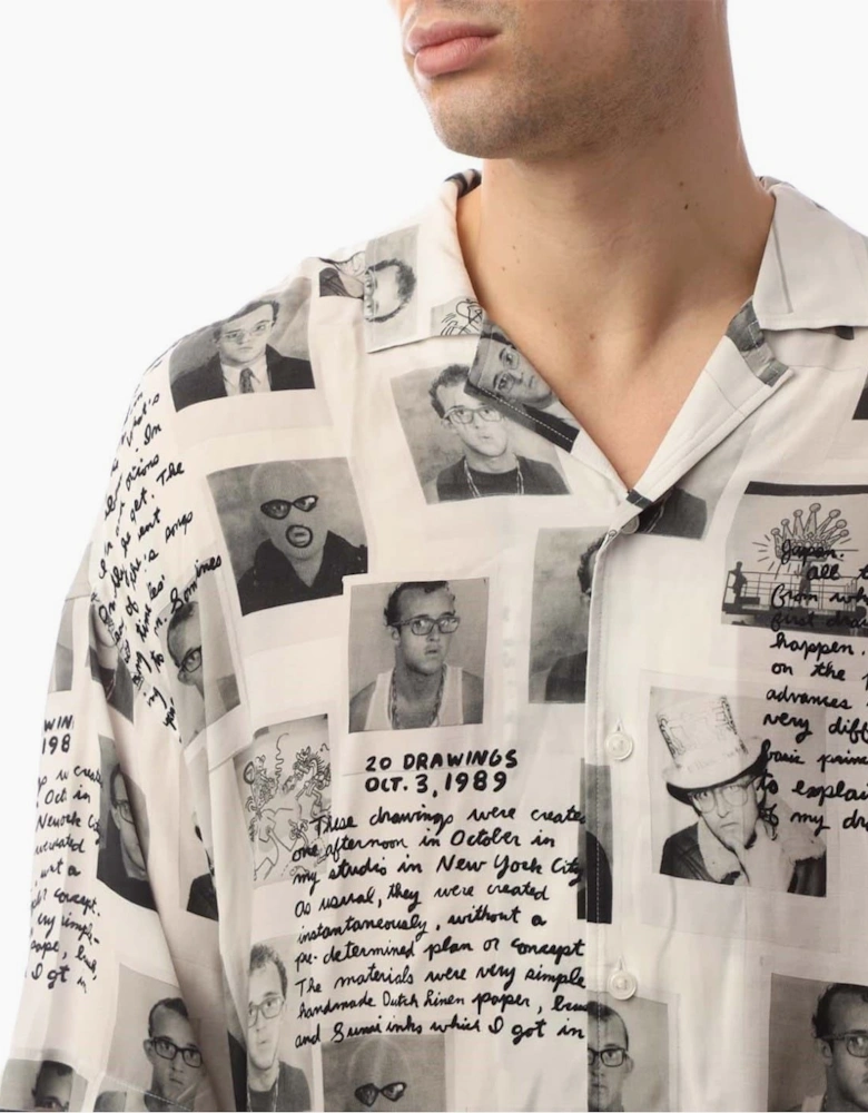 Collared Neck Shirt Collar Short Sleeve Shirt