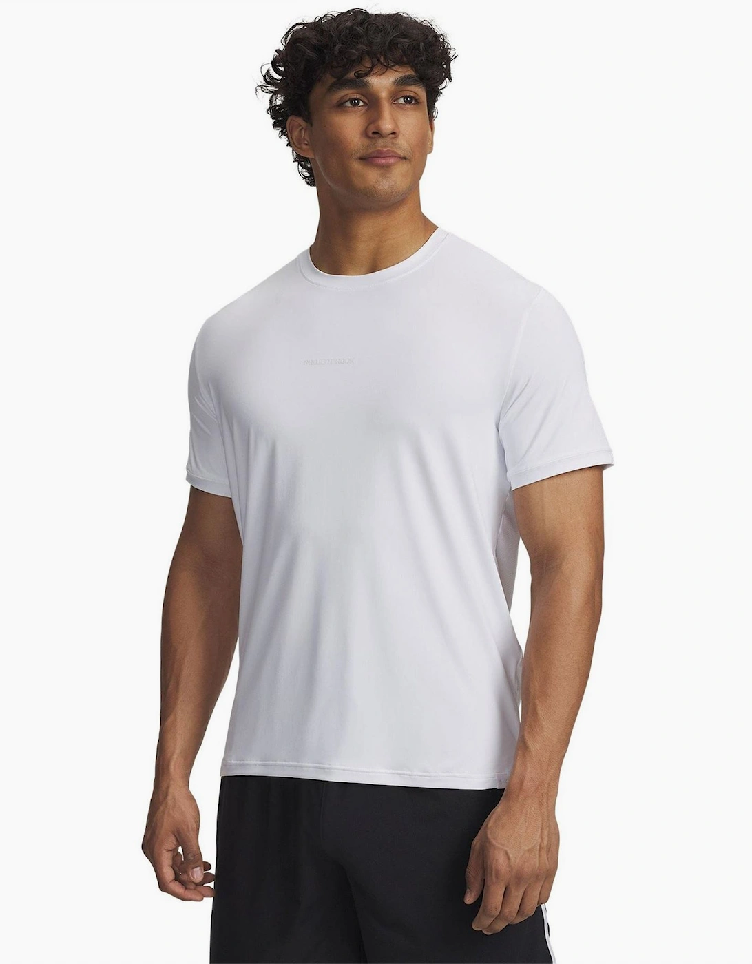 Text Graphic Crew Neck Short Sleeve Jersey T-Shirt, 4 of 3