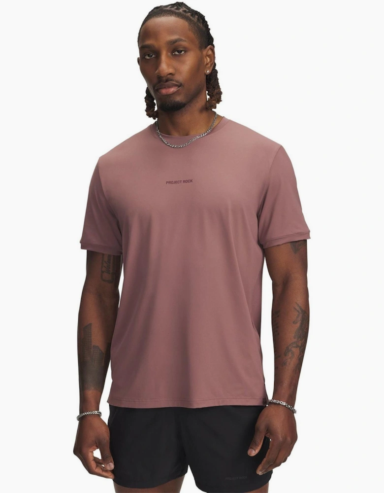 Text Graphic Crew Neck Short Sleeve Jersey T-Shirt