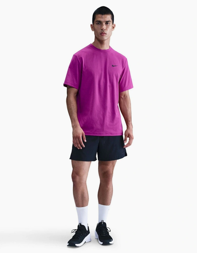 Mens Fit Uv Hyverse Short Sleeve Fitness Top