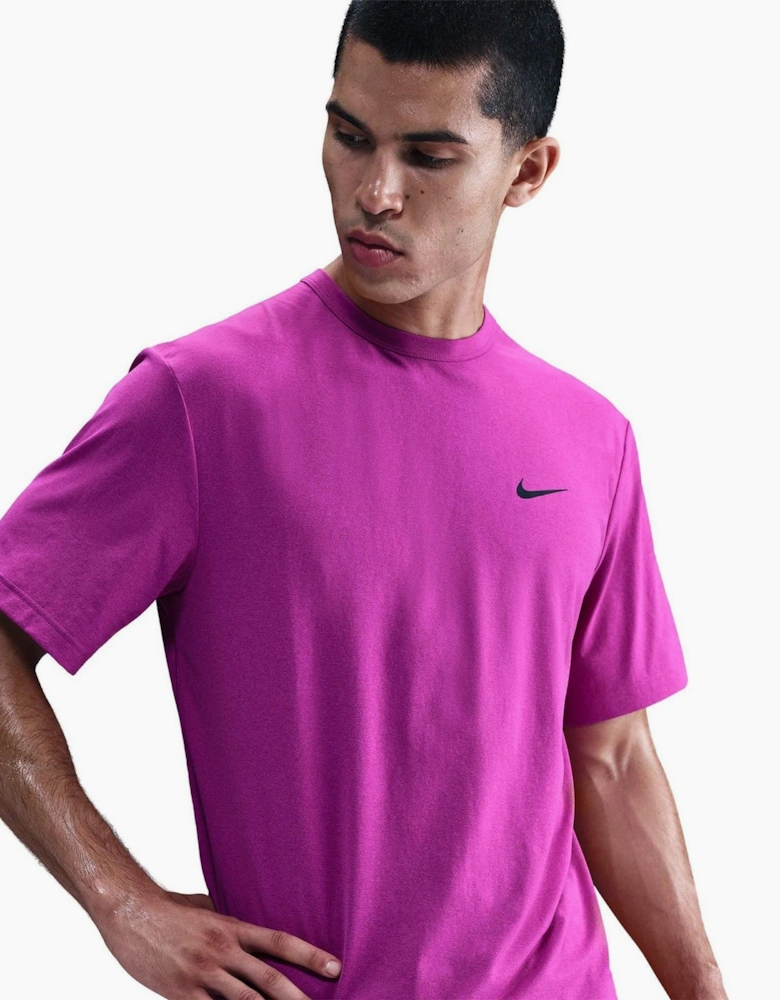 Mens Fit Uv Hyverse Short Sleeve Fitness Top
