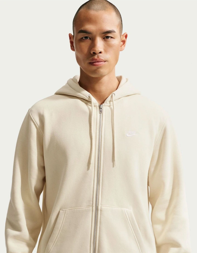 Mens Sportswear Club Fleece Full Zip Hoodie