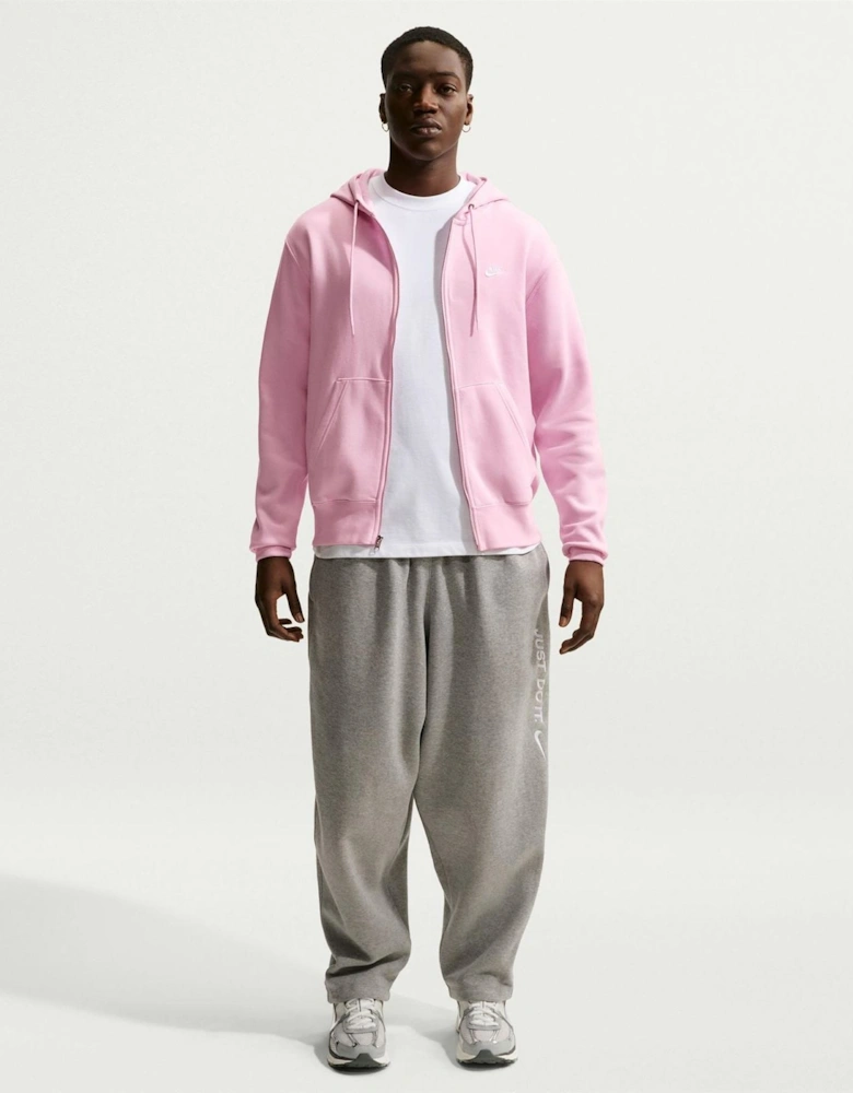 Mens Sportswear Club Fleece Full Zip Hoodie