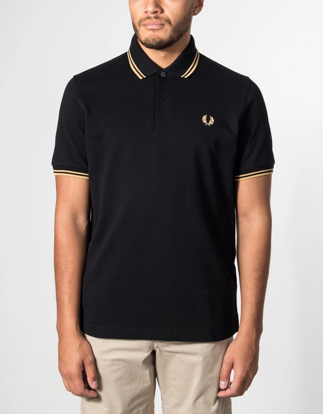 Regular  Fit 'Made in England' Twin Tipped Fred Perry Polo Shirt