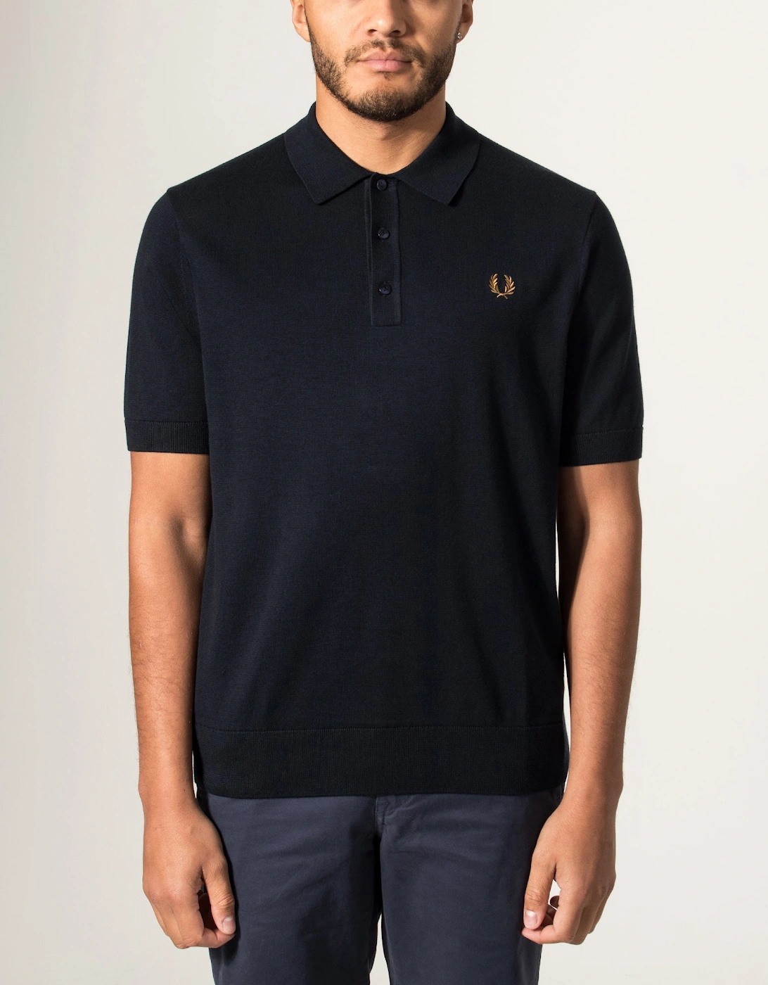 Regular Fit Supima Cotton Knitted Polo Shirt