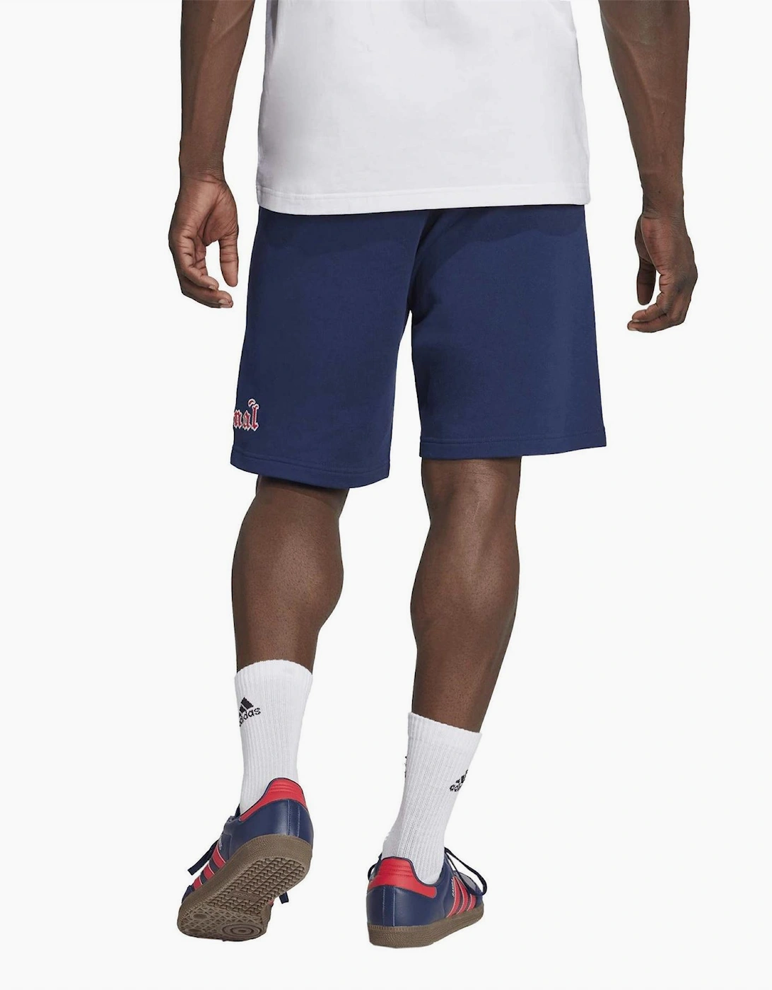 AFC US Logo Print Soccer Sweat Shorts