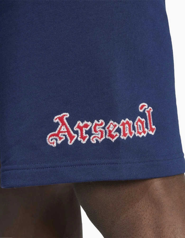 AFC US Logo Print Soccer Sweat Shorts