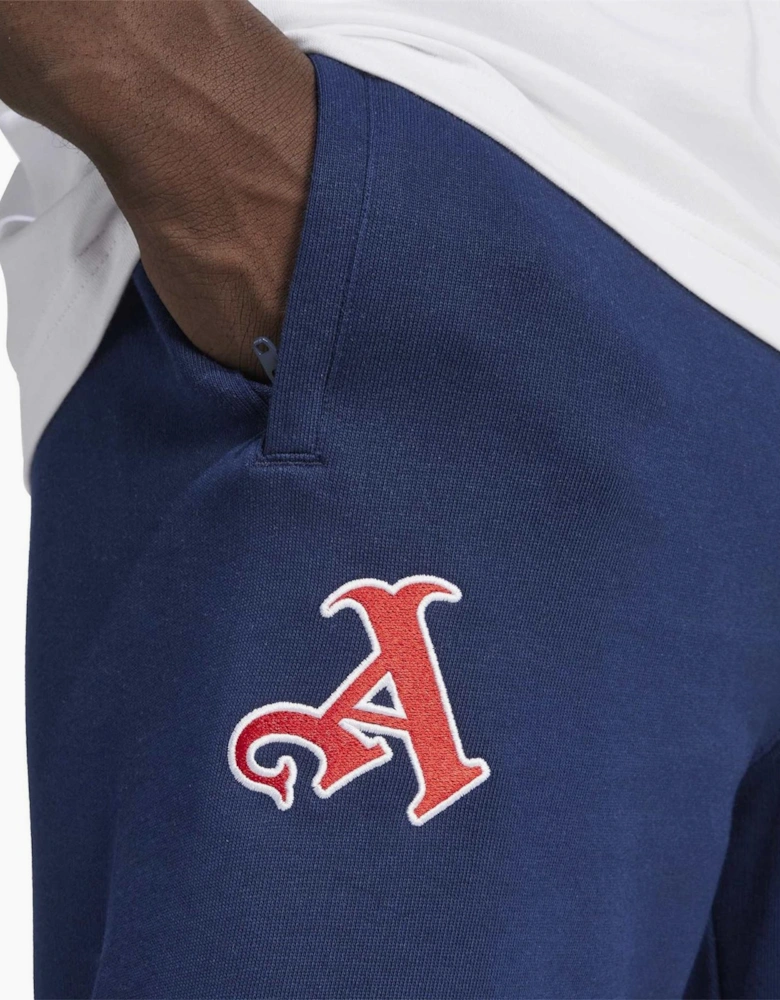 AFC US Logo Print Soccer Sweat Shorts